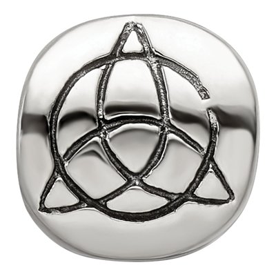 Sterling Silver Celtic Trinity Bead – view 5