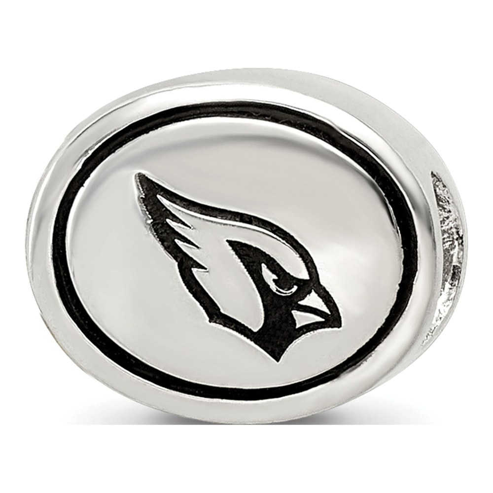 Sterling Silver Arizona Cardinals Bead