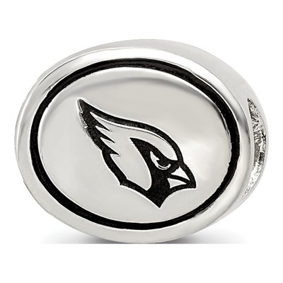 Sterling Silver Arizona Cardinals Bead