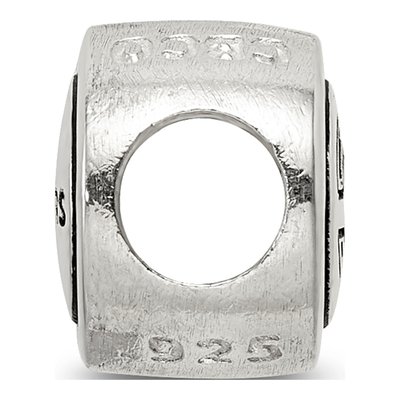Sterling Silver Chicago Bears Bead – view 3