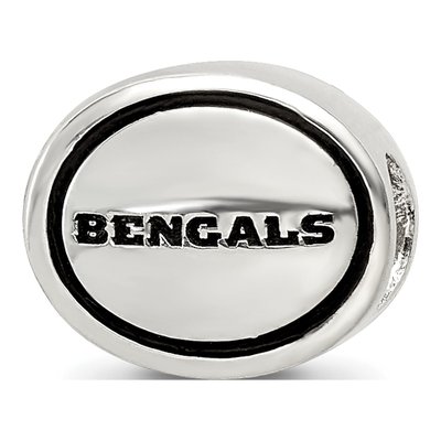 Sterling Silver Cincinnati Bengals Bead – view 7