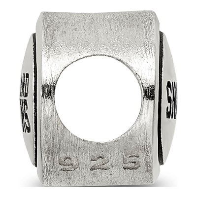 Sterling Silver Cleveland Browns Bead – view 3