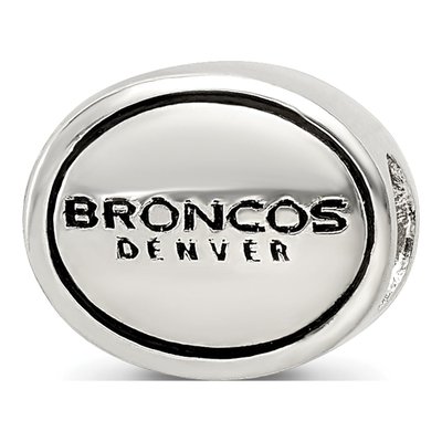 Sterling Silver Denver Broncos Bead – view 7