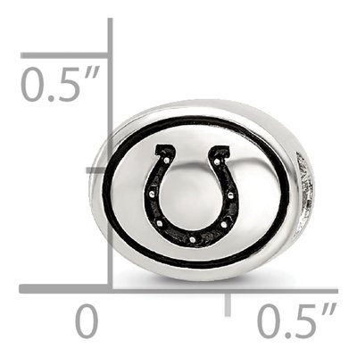 Sterling Silver Indianapolis Colts Bead – view 6