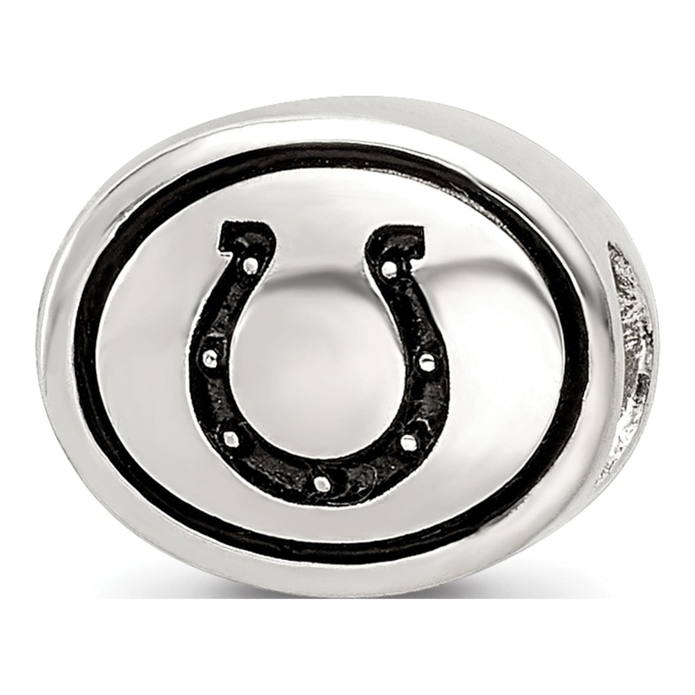 Sterling Silver Indianapolis Colts Bead