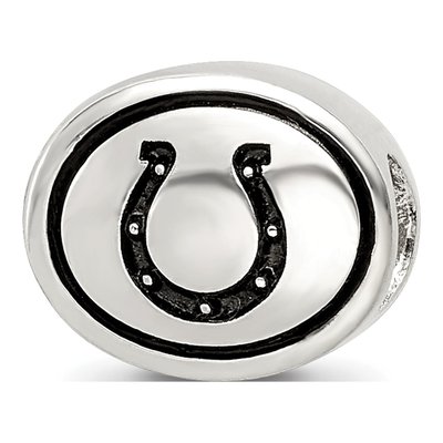 Sterling Silver Indianapolis Colts Bead