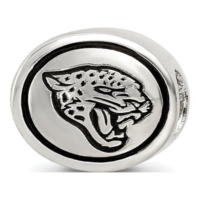 Sterling Silver Jacksonville Jaguars Bead