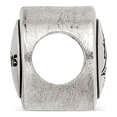 Sterling Silver Miami Dolphins Bead – view 3