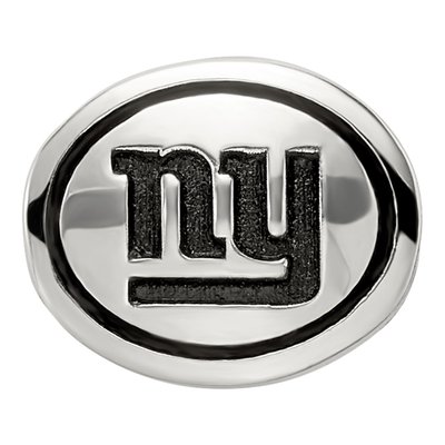 Sterling Silver NY Giants Bead – view 4