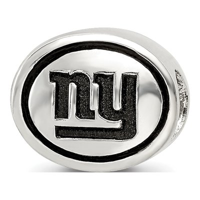Sterling Silver NY Giants Bead