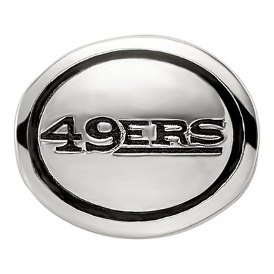 Sterling Silver San Francisco 49ers Bead – view 4