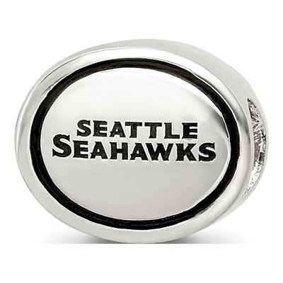 Sterling Silver Seattle Seahawks Bead – view 7