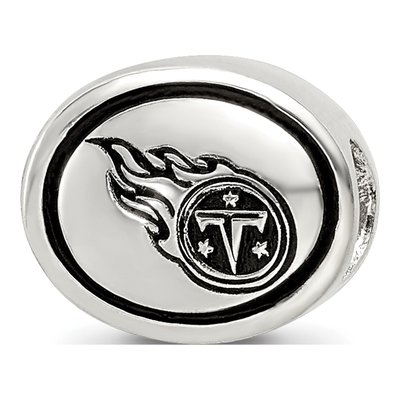 Sterling Silver Tennessee Titans Bead
