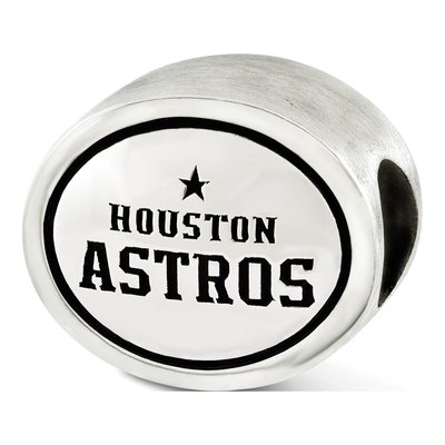 Sterling Silver Houston Astros Bead