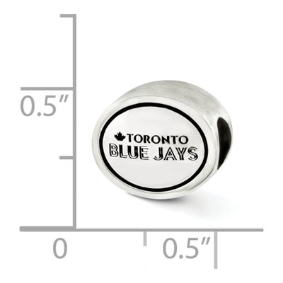 Sterling Silver Toronto Blue Jays Bead – view 3
