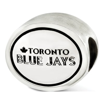 Sterling Silver Toronto Blue Jays Bead
