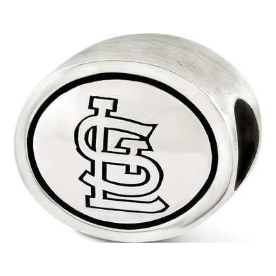 Sterling Silver St Louis Cardinals Bead – view 2