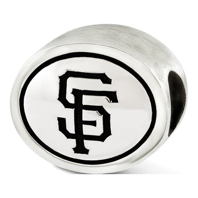 Sterling Silver San Francisco Giants Bead – view 2