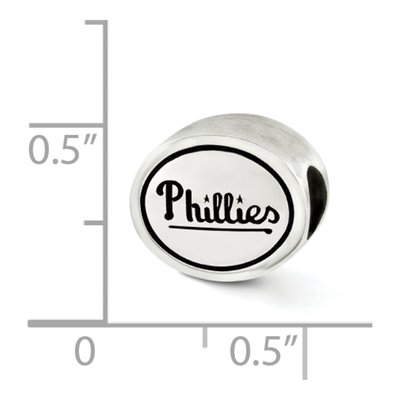 Sterling Silver Philadelphia Phillies Bead – view 3