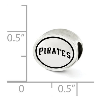 Sterling Silver Pittsburgh Pirates Bead – view 3