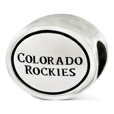 Sterling Silver Colorado Rockies Bead