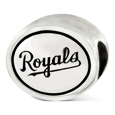 Sterling Silver Kansas City Royals Bead