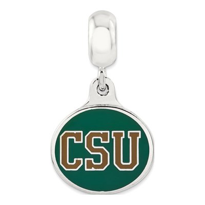 Sterling Silver Colorado State Enamel Dangle Bead – view 2