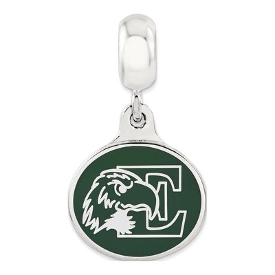 Sterling Silver Eastern Michigan Dangle Bead – view 2