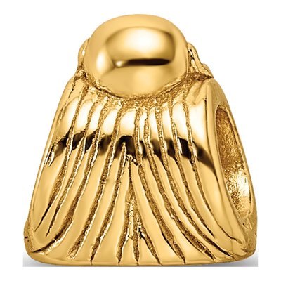 Gold-Plated Sterling Silver Buddha Bead – view 7