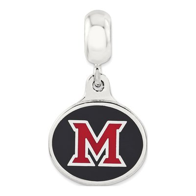 Sterling Silver Miami of Ohio Dangle Bead