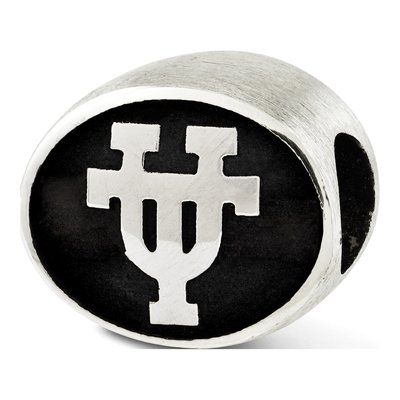 Sterling Silver University of Texas Bead – view 2