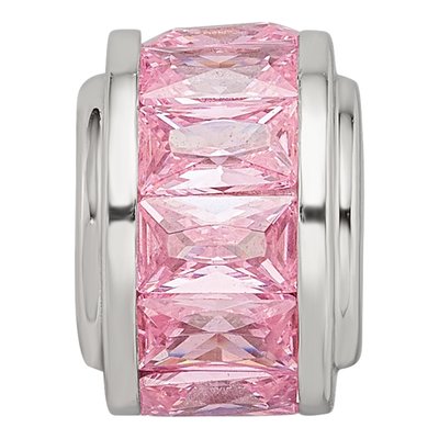 Sterling Silver CZ Bead – view 6