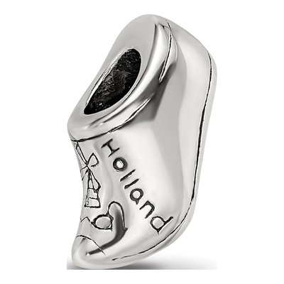 Sterling Silver Holland Shoe Bead