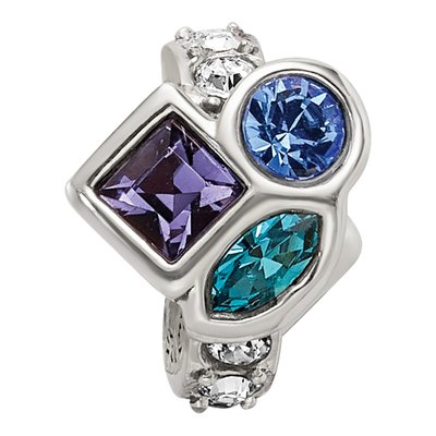 Sterling Silver Crystal Bead – view 6