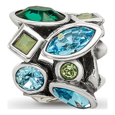 Sterling Silver Crystal Bead – view 7