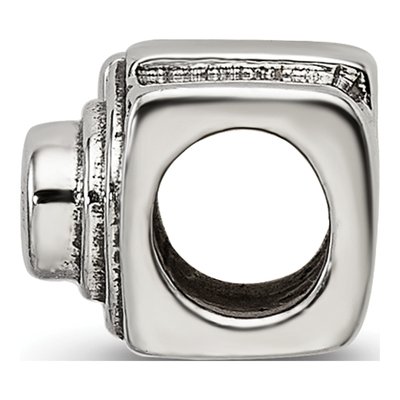 Sterling Silver Camera Bead – view 4