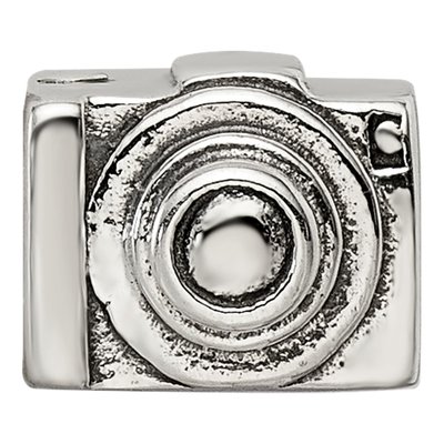 Sterling Silver Camera Bead – view 5