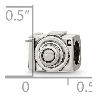 Sterling Silver Camera Bead – view 6