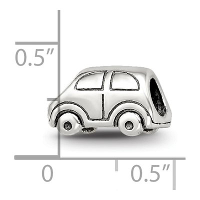 Sterling Silver Car Bead – view 6