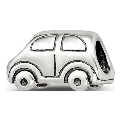 Sterling Silver Car Bead