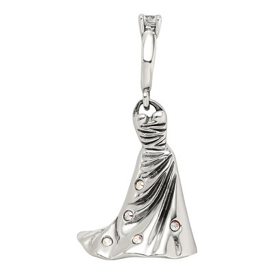 Sterling Silver Crystal Wedding Dress Bead – view 4