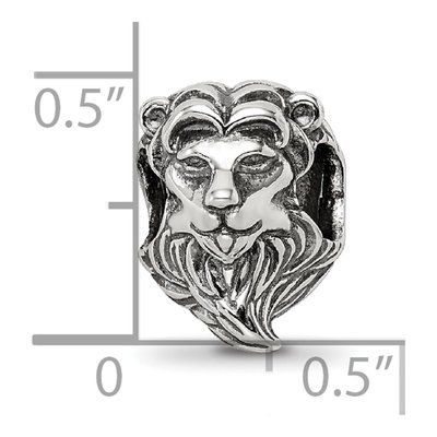 Sterling Silver Lion Bead – view 5
