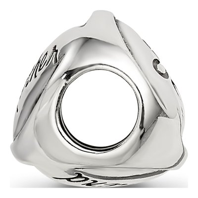 Sterling Silver My Mother Friend Trilogy Bead – view 3