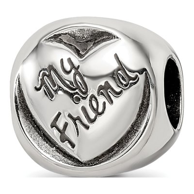 Sterling Silver My Mother Friend Trilogy Bead – view 8