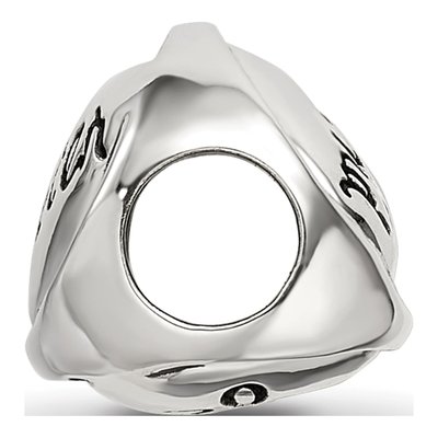 Sterling Silver My Sister Friend Trilogy Bead – view 3