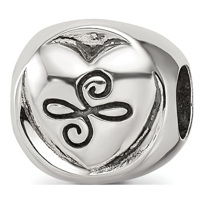 Sterling Silver My Sister Friend Trilogy Bead – view 7