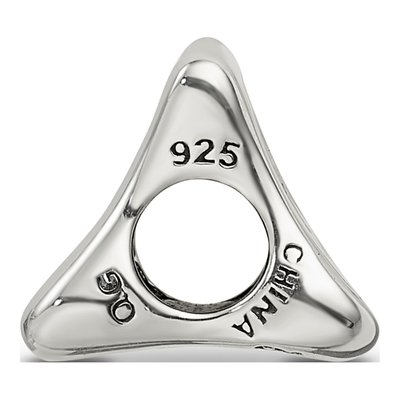 Sterling Silver Love Marriage Family Trilogy Bead – view 3