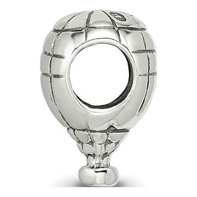 Sterling Silver Hot Air Balloon Bead – view 4