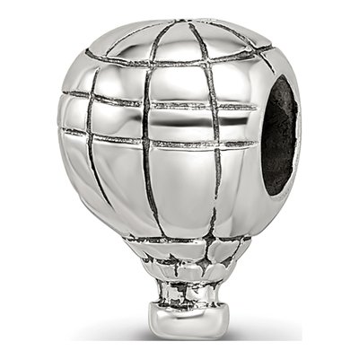 Sterling Silver Hot Air Balloon Bead