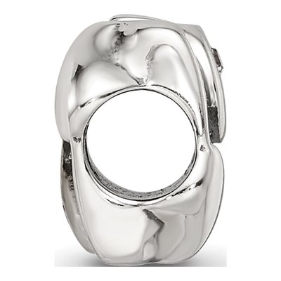 Sterling Silver Crystal MOM Bead – view 3